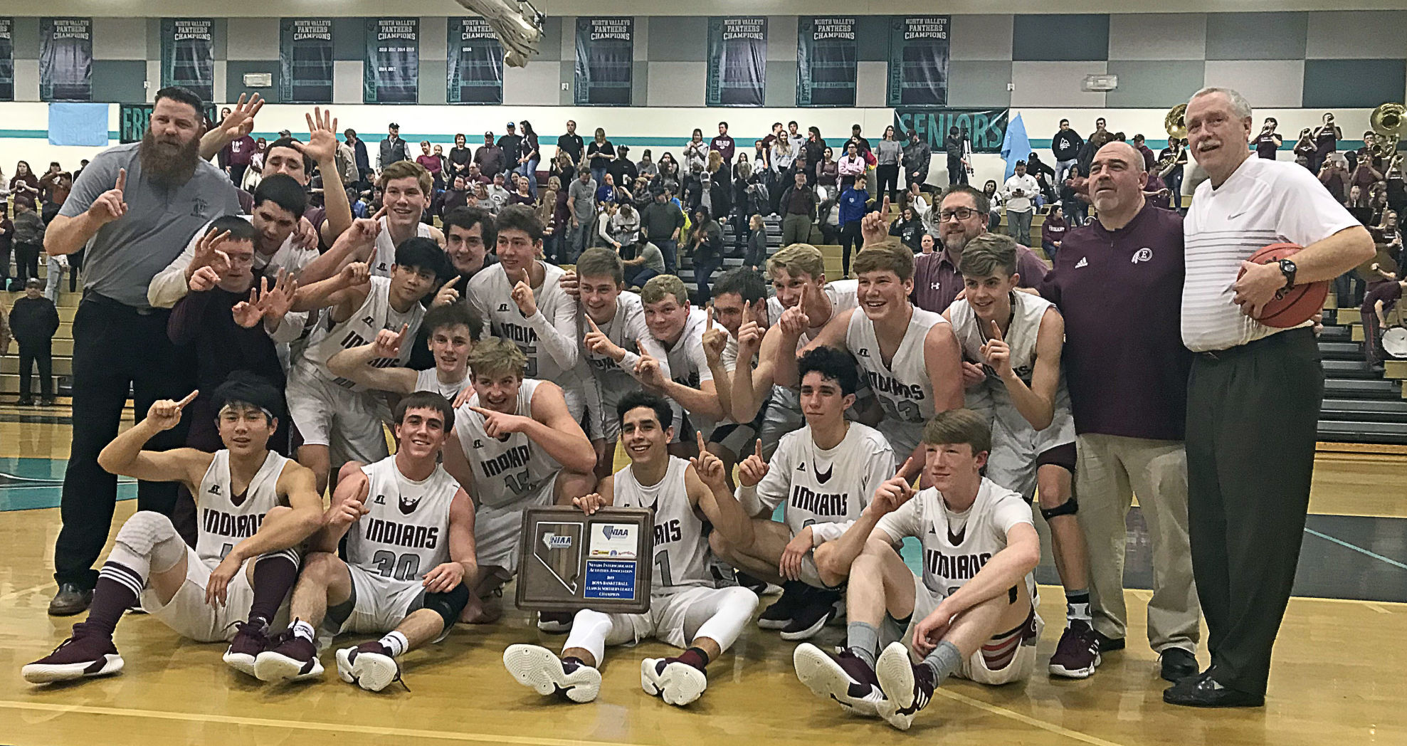 Elko Indians -- 2019 Division 3A North regional champions